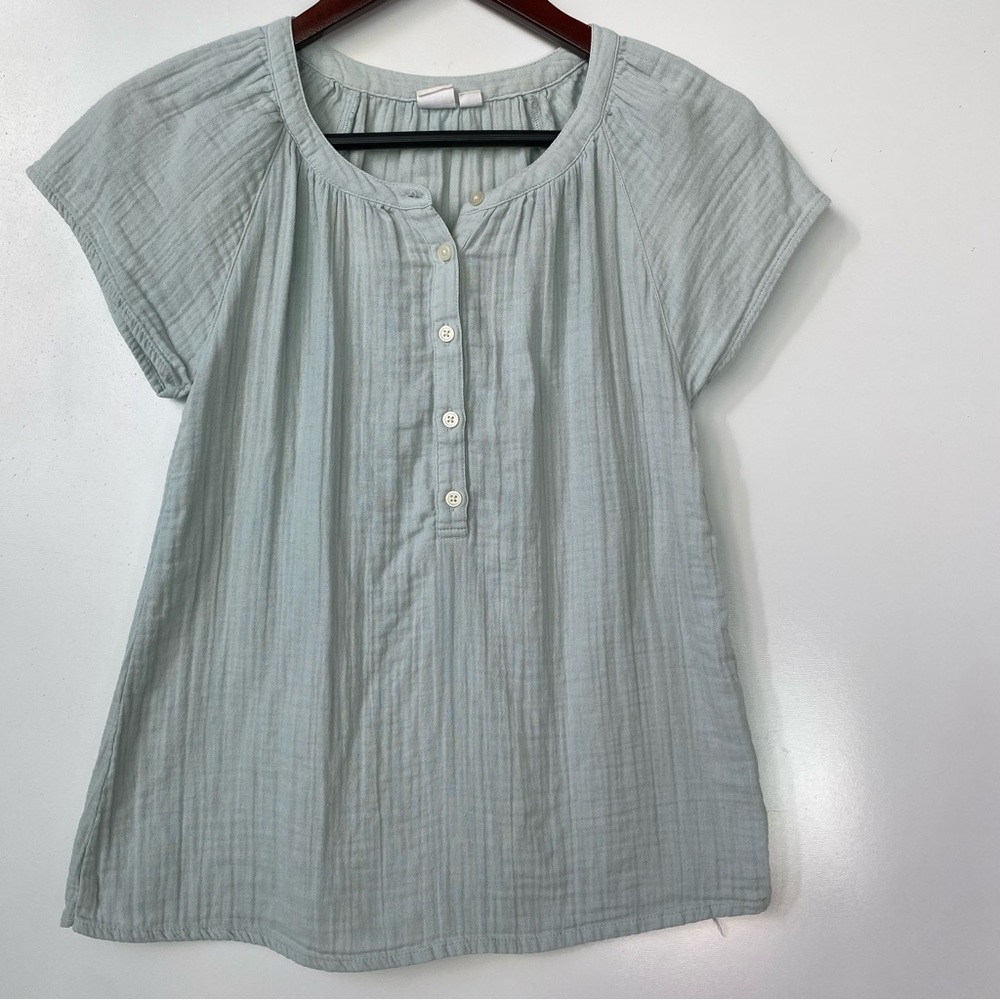 GAP Light Mint Green Women's Blouse XS